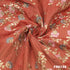 Embroidered Zari Bamboo Silk Fabric FR6159